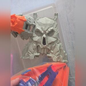 Hot Wheels Race Track For Kids With Gray Skull